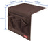 Bedside Storage Organizer - Table Cabinet Organizer Caddy for Remotes, Phone, Glasses (Classic 4 Pockets - Coffee)...