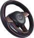 Mayco Bell Universal Standard Size Steering Wheel Cover Anti-Slip,Safety,Soft,Breathable,Durable,Full Surround,Comfortable Grip Microfiber Leather...