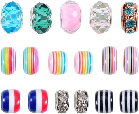 COO&KOO Charm Bracelet Making Kit, A Unicorn Girls Toy That Inspires Creativity and Imagination, Crafts for Girls Ages 8-12 with Jewelry Making Ki...