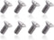 8PCS Stainless Steel Retaining Screws for Front and Rear, Stainless Steel Brake Disc Rotor Screws, 936-000-601-40-H, Compatible with Acura, Honda,...