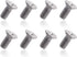 8PCS Stainless Steel Retaining Screws for Front and Rear, Stainless Steel Brake Disc Rotor Screws, 936-000-601-40-H, Compatible with Acura, Honda,...