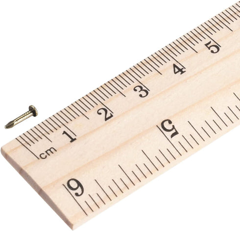 uxcell Small Tiny Nails 1.2x8mm(DxL) for Wooden DIY Decorative Pictures Boxes Household Accessories Bronze Tone 300pcs...