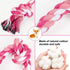 Dog Rope Toys, 3 Knots Chew Rope Toy for Medium and Small Dogs, Natural Cotton Dog Pull Rope for Tug of War and Teeth Cleaning (Pink)...