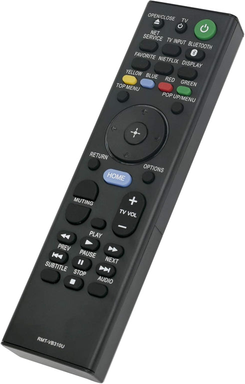 New RMT-VB310U Replaced Remote fit for Sony Blu-Ray DVD Player UBP-X800 UBP-UX80 UBP-X800M2 UBP-X1000ES, Sub RMT-VB310E...