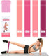 Portzon Resistance Loop Exercise Bands, Suitable for arm, Leg Stretching and Strength Training, Muscle Recovery, deep Squat and Pilates...