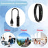 Compatible with Fitbit Flex 2 Charger Cable (2Pack, 30cm/1ft), USB Charger Charging Cable for Fitbit Flex 2 (Black, 2Pack)......