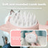 Cat Steamy Brush Dog brushes for Shedding Grooming, Lightweight Skin Friendly Pet Brush Hair Removal Comb Brushes for Long or Medium Haired Cats(P...