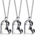 VNOX Heart Urn Necklace for Ashes - Memorial Cremation Jewelry for Ashes,Forever in My Heart Urn Locket for Ashes Stainless Steel Urns Pendant Kee...