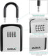ORIA Key Lock Box, Key Safe Box, 4 Digit Combination Key Storage Lock Box Waterproof, 5 Keys Capacity with Removable Shackle for Indoor Outdoor, S...