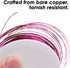 10 Pack Jewelry Beading Wire with Cutting Pliers, DaKuan Craft Wire Jewelry Beading Wire Tarnish Resistant Copper Wire for Jewelry Making (26 Gaug...