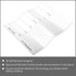 2 Pcs Magnetic Dry Erase to Do List Grocery List Pad Whiteboard Sheet for Fridge 10" x 12" Magnetic to Do List White Board with 8 Whiteboard Marke...
