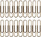 Rurili 50 Pieces 50 mm Metal Paper Clips for Office School and Personal Use (Bronze)...