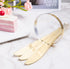 N9R 72 Pack Gold plastic Knives, Solid, Durable and Heavy Duty Plastic Knives, Perfect Utensils for Parties, Weddings and other Formal Events...