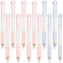 Cherry Multicolor Ballpoint Pens Set 0.7mm Ball Point Pen 4 Color Ink (Black, Blue, Red, Green) in One Retractable Ballpoint Pen (12pcs)......