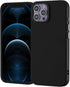 TENOC Phone Case Compatible with iPhone 12 & iPhone 12 Pro, Black Case Anti-Fingerprint Protective Bumper Matte Cover for 6.1 Inch...