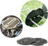 50pcs Gardening Gasket U-Nail Gasket Grass Proof Cloth Gasket 68mm Garden Staple Gaskets Landscape Stakes Pad Gasket for Artificial Grass Garden...