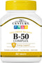 21st Century B 50 Complex Prolonged Release Tablets, 60 Count (Pack of 1)...