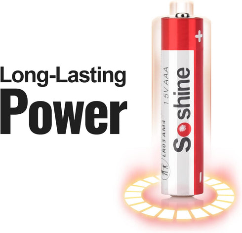 AAA Batteries 36 Pack - Alkaline Triple A Batteries - Long Lasting, Leakproof 1.5v Batteries - 5-Year Shelf Life...