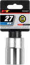 Performance Tool W34827 3/4-Inch Drive 12-Point Standard Socket 27mm...