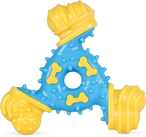 Arm & Hammer for Pets Nubbies TriBone Dog Dental Toy Best Dog Chew Toy for Moderate Chewers Dog Dental Toy Helps Reduce Plaque & Tartar Peanut But...