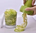 5 in1 Handheld Spiralizer Vegetable Slicer, Green, Plastic, ABS, Stainless Steel...