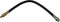 Dorman H25665 Brake Hydraulic Hose Compatible with Select Models, Black...