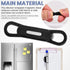 12 Pack Magnetic Pen Pencil Holder with Magnet Sheet,Silicone Magnetic Pen Holder,Flexible Pencil Holder for Refrigerator, Whiteboards,Desk Access...