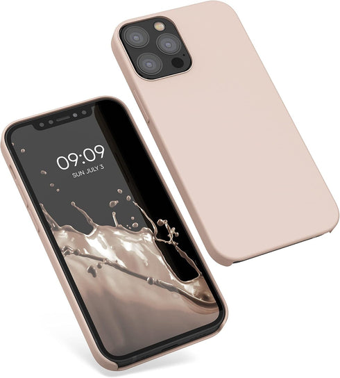 kwmobile Case Compatible with Apple iPhone 12 / iPhone 12 Pro Case - TPU Silicone Phone Cover with Soft Finish - Dusty Pink...