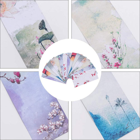 20Pcs Floral Letter Envelopes Stationery Paper Envelopes Vintage Invitation Envelopes Chinese Style Envelopes for Birthday Wedding...
