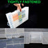 Fielect 100 x AA Battery Storage Case Holder Organizer Box Transparent...