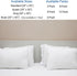 Guardmax Waterproof Pillow Protector Grey Standard Size - Zippered Bed Bug Pillow Protector 2 Pack - Hypoallergenic Pillow Case Cover Protects fro...