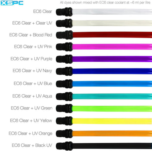 XSPC EC6 ReColour Dye, 30 mL, UV Yellow...