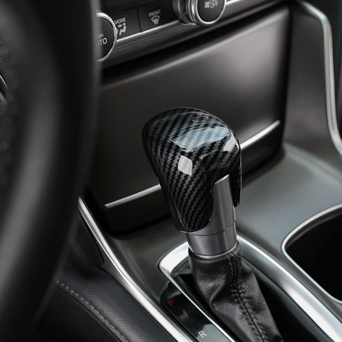 Thenice Gear Shift Knob Cover Automatic Transmission CVT Boots Change Lever Stick Decoration for Honda Civic 2022-2024, CRV/HR-V 2023-2024, Accord...