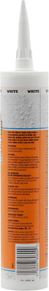Gorilla Waterproof Caulk & Seal 100% Silicone Sealant Caulk, All Purpose, White, 10oz Cartridge (Pack of 2)...