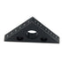 T Tulead Carpenter Square Triangle Ruler Aluminum Alloy Woodworking Ruler 45 Degree Woodworking Square Measurement Tool Black...