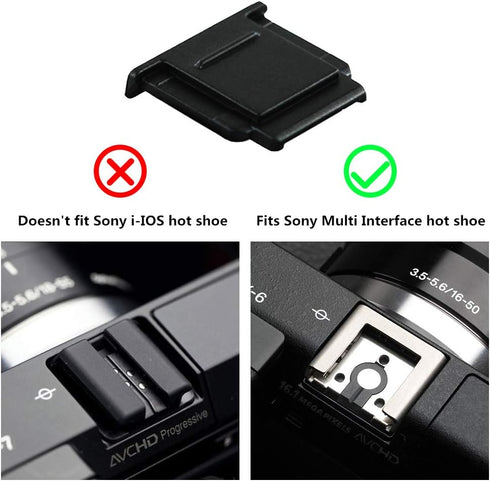 4PCS Camera Hot Shoe Cover Protector Cap for Sony A7CR A7CII A7R V A7 IV III A7S III II A7S A7 A9III II A6700 A6600 A6500 A6400 A6300 A6100 A6000 ...