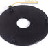 suyika Cast Iron Mat with Rubber Pegs/Feet for Japanese Tea Kettle Cast Iron Teapot Black Trivet 5.3in...