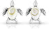 AeraVida Nautical Mother Earth Sea Turtle Shiva Swirl Shell .925 Sterling Silver Post Earrings | Casual Sterling Silver Post Earring for Women | J...