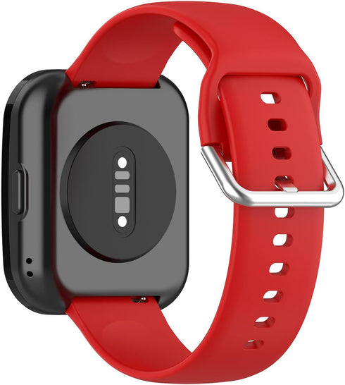 PACK 5 Silicone Bands for Veryfit Smart Watch IDW16 Replacement Wristbands for Women Men, Adjustable Soft Waterproof Sport Bands Compatible With T...