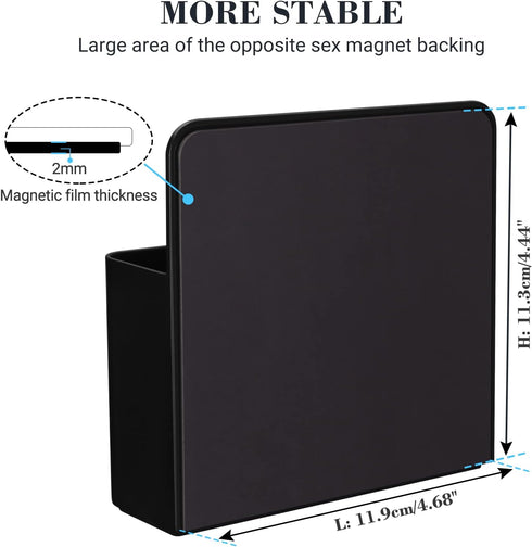 Strong Magnetic Dry Erase Marker Holder Chalk Organiser,Whiteboard/Fridge Pen Holder,Locker Organiser/Shelf,Remote Control Holder,Magnetic Organiz...