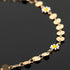 YOUBEIYEE 16.4 Feet Gold Plated Chain for Jewelry Making Brass Sequin Link Chain Roll White Daisy Chain Necklace Bracelet DIY for Women...