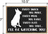 Honey Dew Gifts Funny Wooden Signs, Every Snack You Make I'll Be Watching You, 10.5 inch by 7 inch Hanging Wall Art, Decorative Dog Sign, Housewar...