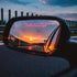 4pcs Hello Beautiful Rearview Mirror Decal, Rearview Mirror Decal Stickers Easy to Remove Car Mirror Decal Stickers Vanity Mirror Stickers for Wom...