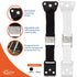 Safety Innovations Heavy Duty TV and Furniture Straps - Baby Proofing Anti Tip Straps for Child and Baby Safety - Expert Designed Strap Anchors Fu...