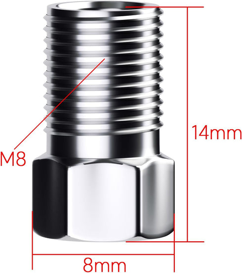 4pcs Bike Brake Hose Bolt Connecting Insert Kit for Shimano BH90, Brake Hose Bolt Replacement, Hydraulic Disc Brake Service Kit...