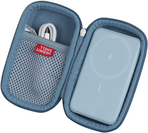 Hermitshell Hard Travel Case for Anker 633 Magnetic Battery (MagGo), 10,000mAh Foldable Magnetic Wireless Portable Charger (Blue)...