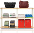 Furinno 99130BE/WH 3-Tier Double Size Storage Display Rack, Beech/White...