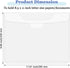 6 Pack Clear Sheet Protectors 8.5 x 11 Inch Binder Pocket Folders Document Organizer for 3 Ring Binder, Letter Size Paper Page Protectors Binder A...