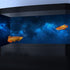 36X20IN Starry Aquarium Background, Art Starry Fish Tank Decorations Background, with 8 EVA Double-Sided Tape...