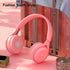Kids Bluetooth Headphones, Over-Ear Wireless Bluetooth 5.0 Headset, Comfortable Protein Earpads and Folding Storage,HiFi Music Player with Microph...